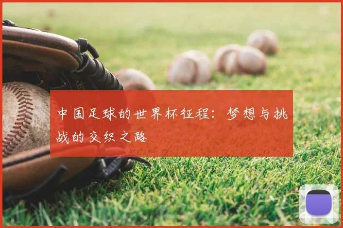 中国足球的世界杯征程:梦想与挑战的交织之路