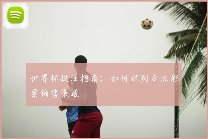 世界杯投注指南：如何识别合法彩票销售渠道