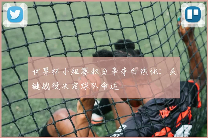 世界杯小组赛积分争夺白热化：关键战役决定球队命运