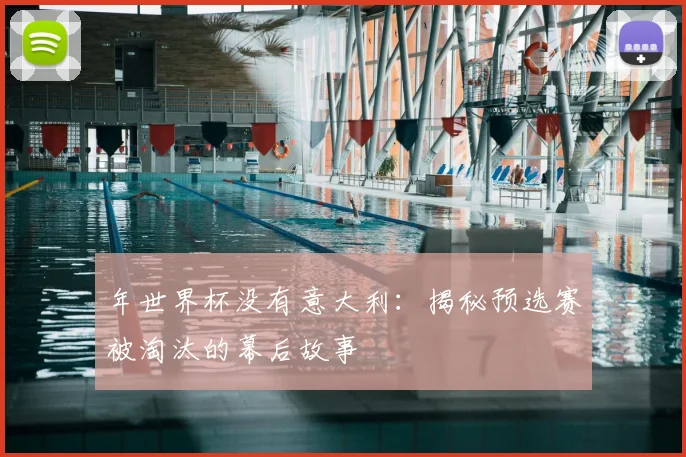 年世界杯没有意大利：揭秘预选赛被淘汰的幕后故事